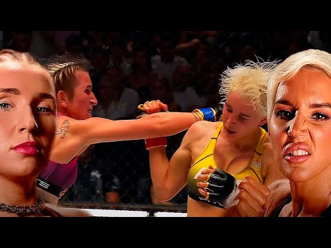 MMA fight  Lil Masti vs Linkimaster 2 hot rematch - Aniela Bogusz vs Marta Linkiewicz 2