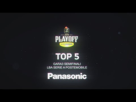 La Top 5 di Gara 3 Semifinale LBA Playoff PosteMobile
