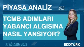 TCMB adımları yabancı algısına nasıl yansıyor? | Melis Kobal | Piyasa 