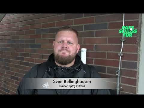 Sven Bellinghausen/SpVg Flittard | Pass Schuss Tor
