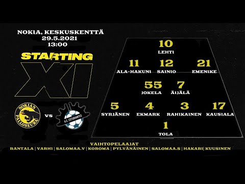 Kolmonen harjoitusottelu NoPS - ACE 29.5.2021