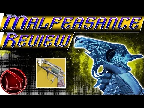 Destiny 2: Malfeasance In-Depth Review – New Exotic Hand Cannon PvP Gameplay Video