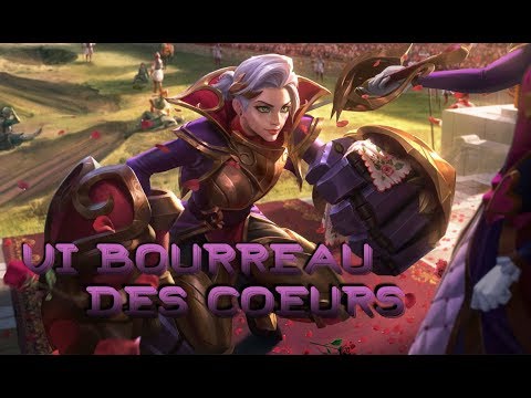 Skin Vi bourreau des coeurs + chromas - League of legends [FR]
