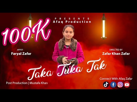 Taka Tuka Tak | Faryal Zafar | Rap | Pashto New Song 2023 | 4K