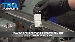 How to Replace Mass Airflow Sensor 2000-2007 Ford Focus