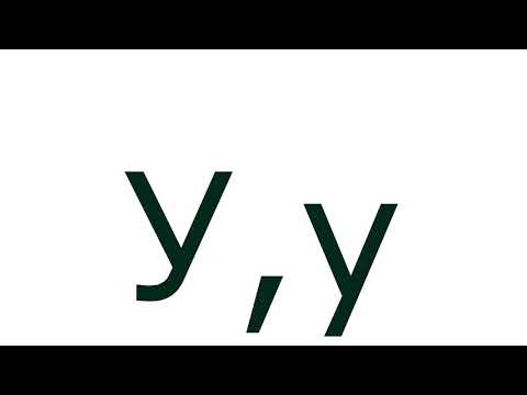 Macedonian Cyrilic Alphabet - Letters (Lesson 1)