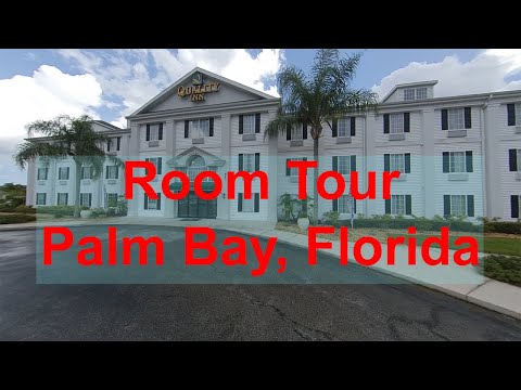 Room Tour Quality Inn PalmBay FL USA