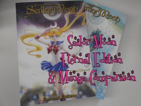 Sailor Moon Eternal Edition and Comparison