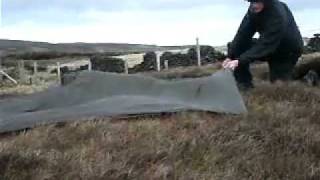 preview picture of video 'Pitching my MLD Trailstar in very windy conditions'