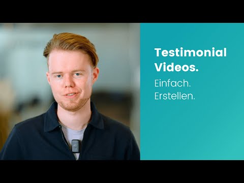 Testimonial Videos einfach erstellen