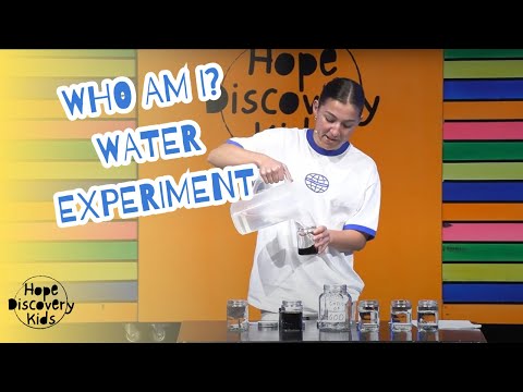 Who am I? | Water Experiment  | Object Lesson