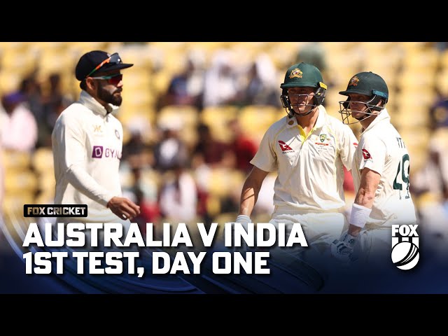 India vs Australia – Match Highlights 1st Test, Day One | Fox Cricket | 09/02/2023