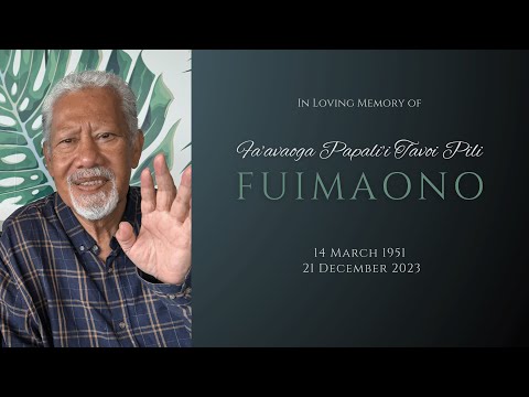 Fa’avaoga Papali’i Tavoi Pili Fuimaono