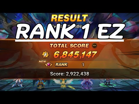 LEGEND F2P TEAMS 6.8M Total Score in The Water Temple Of Chaos! - Summoners War