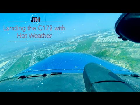 Landing the C172 with Hot Weather - Tecblue Aviation