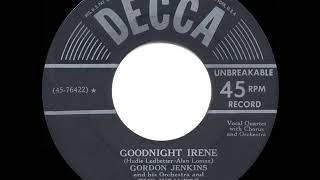 1950 HITS ARCHIVE: Goodnight Irene - The Weavers &amp; Gordon Jenkins (a #1 record)