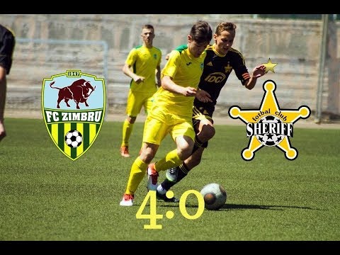 Zimbru U-17 - Sheriff U-17 4:0 || Video golurilor marcate