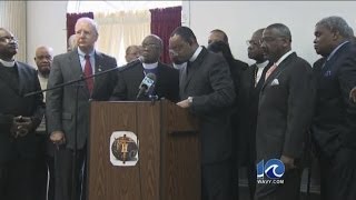 Full video: Clergy group press conference on gay marriage
