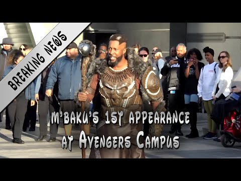 Breaking News - M’Baku’s 1st Appearance at Avengers Campus