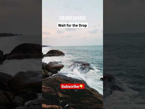 The Beauty of Nature with Colour Grading #shorts #shortvideo #beach #goa