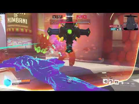 Echo gameplay on Numbani (Competitive)