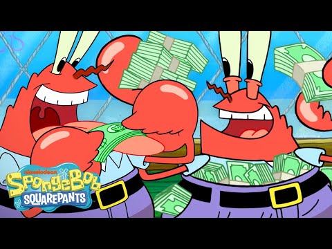 2025 Seconds of Krabs Being Krabs 🦀 | @SpongeBobOfficial