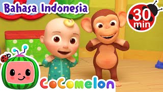 Download lagu Kepala Pundak Lutut Kaki | CoComelon | Lagu Anak | Moonbug Kids Indonesia | Nursery Rhymes mp3