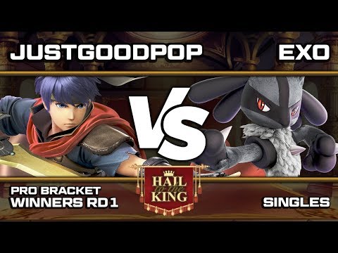 PSG Hail to the King: Justgoodpop (Ike) vs Exo (Lucario/Ness) - Pro Bracket WR1