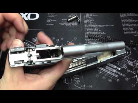 How to Field Strip the Jimenez JA9 9mm pistol - take down the Jimenez JA
