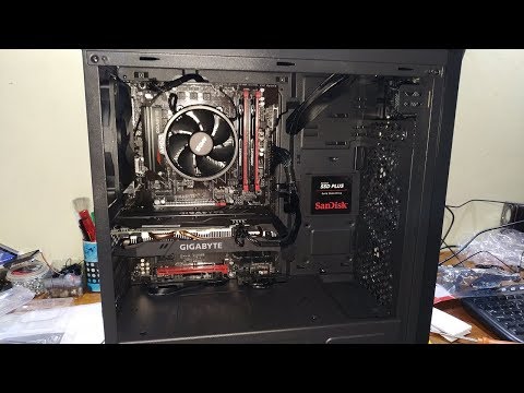 MONTAMOS O PC DO LÉO RAMOS!!!!!