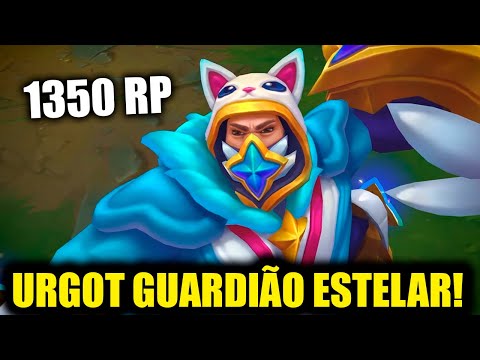 URGOT GUARDIÃO ESTELAR  SKIN! Trailer de skins 1 de abril - league of legends
