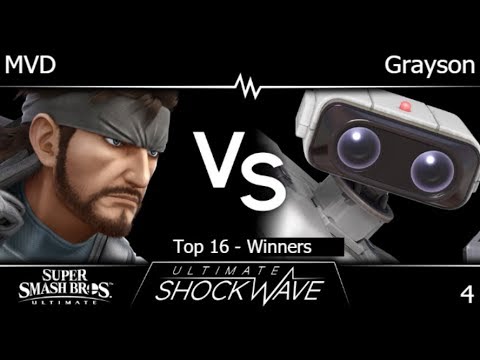 USW 4 - PG | MVD (Snake) vs Grayson (ROB) Top 16 - Winners - SSBU