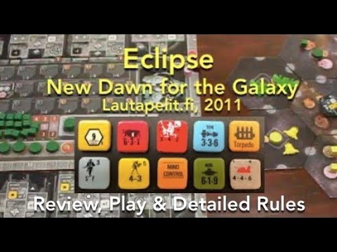 Eclipse: New Dawn for the Galaxy (Lautapelit.fi) Review & How to Play