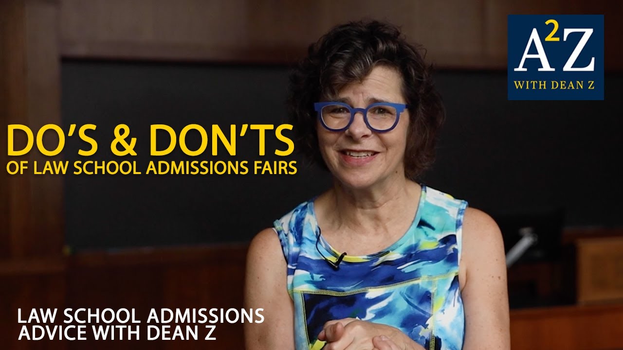A2Z S2, E05: Do's & Don'ts of Law School Admissions Fairs