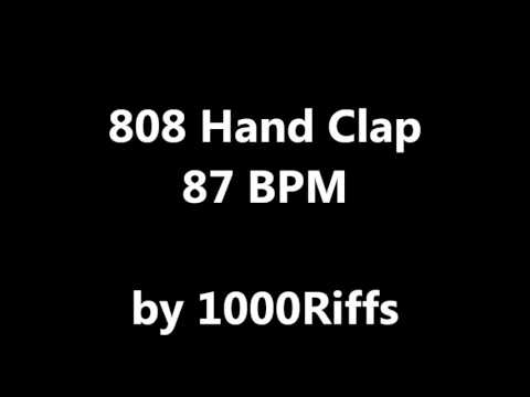 808 Hand Clap : 87 BPM - Beats Per Minute