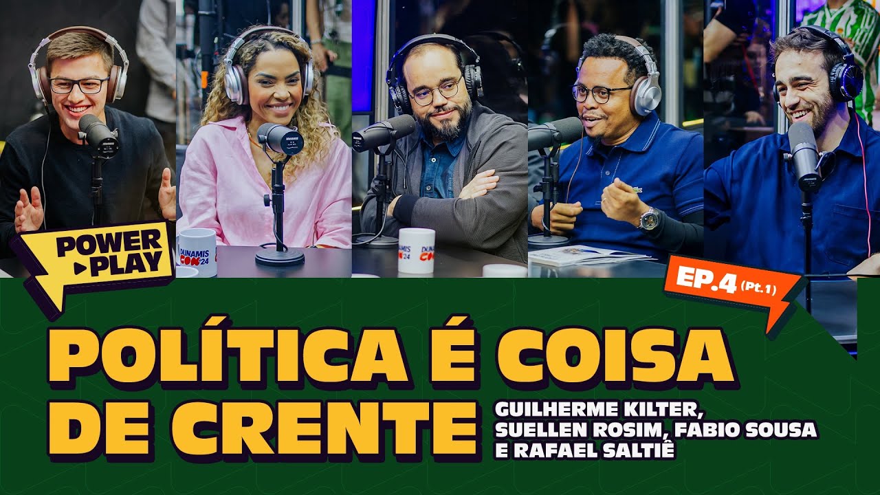 Política é Coisa de Crente com Guilherme Kilter, Suellen Rosim, Fábio Sousa e Rafael Saltiê | EP 04.