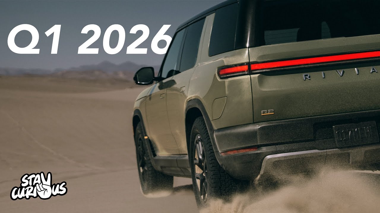 Travis Ketchum livestream covering Rivian Q1 2026 earnings call and R2 production announcement