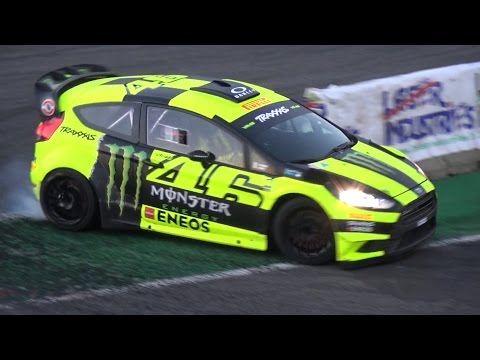 Valentino Rossi Monza Rally Show 2016 - Ford Fiesta WRC Test Day!