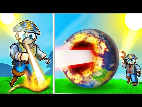 CREO LA MIA LENTE LASER DI LIVELLO 99999 SU ROBLOX!