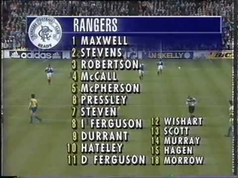 Rangers v Levski Sofia 15/9/93 part 1