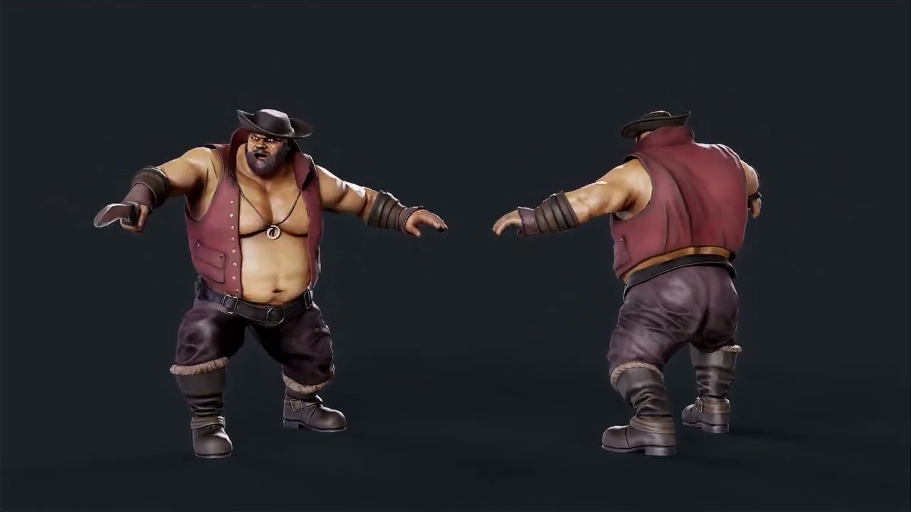 Pirate chef 3D Model