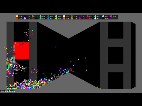 Survival Proliferation 73 - Marble Race in Algodoo