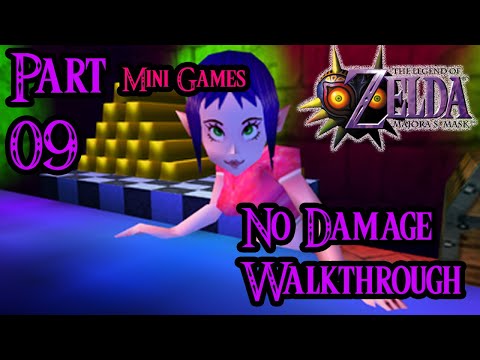 Zelda Majora's Mask 100% Walkthrough Widescreen HD Part 9 - Shooting Gallery - Honey and Darling