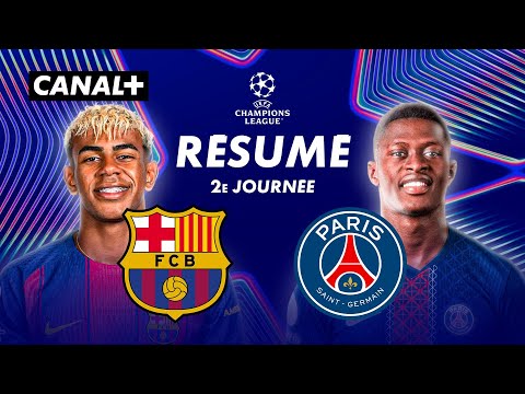Résultat Barcelone - PSG (1-2) la 2e journée de Ligue des Champions UEFA 2025/2026 01/10