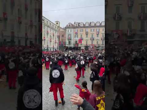 Boia del Tiranno vs Aranceri della Morte, Storico Carnevale di Ivrea 2023