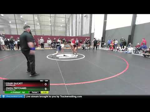 138 Lbs 1st Place Match - Colby Ducatt, Washington Vs Owen Pritchard, Washington 5a19