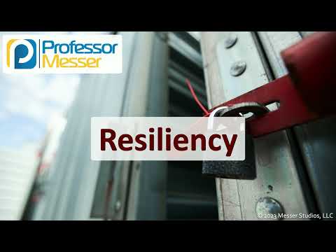 Resiliency - CompTIA Security+ SY0-701 - 3.4