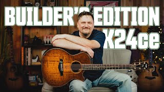 Video thumbnail for Taylor Guitars Builder's Edition K24ce I An All Koa Masterpiece With V-Class Bracing by Tarpley Music