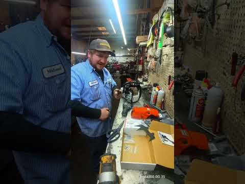 New 462 with all the bells and whistles #mechanicshop #chainsaw #stihl #performance