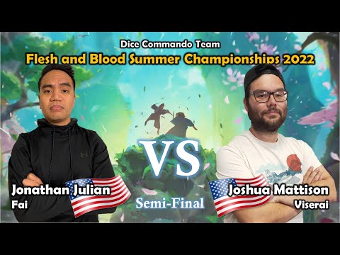 Flesh and Blood TCG | Top 4 Fai v. Viserai - DC Team Summer Championships